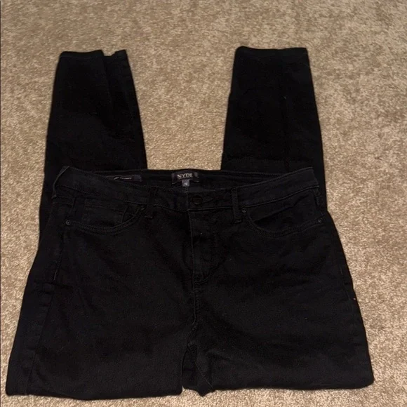 NYDJ Black Ami Skinny Jeans Lift Tuck Stretch - size 12. B10 - Picture 4 of 7